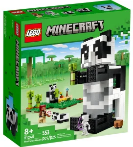 Фото конструктор lego minecraft дом панды 553 детали (21245)