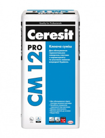 Клей для напольных плит и керамогранита Ceresit CM 12 pro 27кг