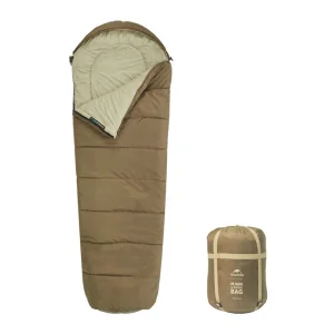 Спальник с капюшоном Naturehike MJ600 CNK2300SD014 коричневый (6976023923098)