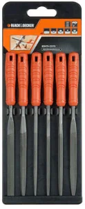 Набір надфілів BLACK+DECKER 6 шт 160 мм BDHT0-22270