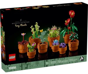 Фото конструктор lego icons маленькие цветы 758 деталей (10329)