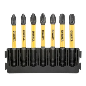 Набір біт DeWALT FlexTorq Рz2 57мм 7шт (DT70821)