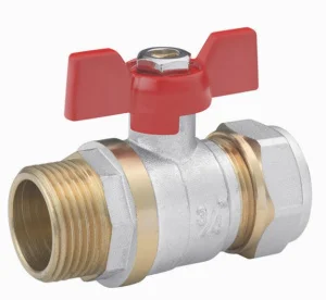 Кран кульовий металопластиковий Karro 20х3/4“ РЗ (KR-08/6)