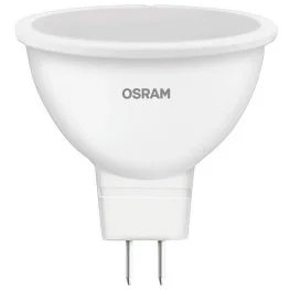 Фото светодиодная лампа osram lvmr16 75 8w 840 230v gu5.3 (4058075689459)