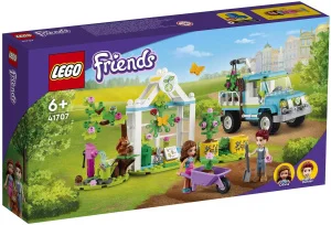 Фото конструктор lego friends автомобиль для посадки деревьев 336 деталей (41707)