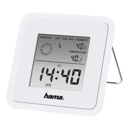 Фото термогигрометр hama th-50 white (00186371)