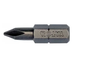 Набір біт YATO Philips PH1х25мм HEX 1/4" 10шт (YT-78131)