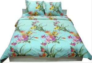 Комплект постільної білизни Руно бязь 20-1123 Light blue євро