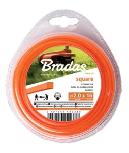 Леска для триммера BRADAS TRIMMER квадрат 2,0ммx15м (ZTK2015B)