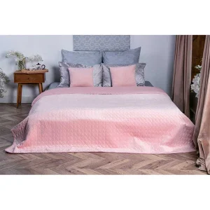 Покривало декоративне Руно VeLour Rose 180x220см (340.55_Rose)