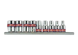 Набір головок торцевих King Tony 1/4" 9шт (2509SR)