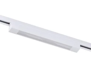 Фото трековый светильник kloodi kd-line tr342 pc 20w 4k wh белый матовый
