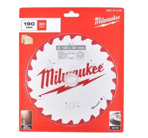 Диск пиляльний по дереву Milwaukee 190х30х1,6мм (4932471300)