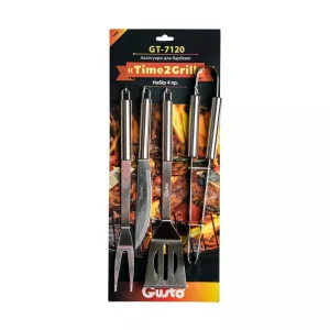 Набір для барбекю Gusto Time2Grill 4 предмети (110924)