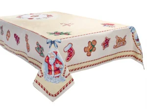 Фото скатерть новогодняя lefard home textile bisquit 140х180см (732-190)