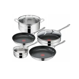 Фото набор посуды tefal jamie oliver cook smart 8 предметов (e310s874)