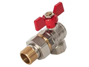 Кран-американка кульовий Asco armatura кутовий 1" ЗВ (NP-RBU3)