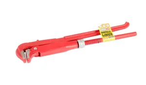 Ключ трубний MASTER TOOL 90° 3/4" (76-0750)