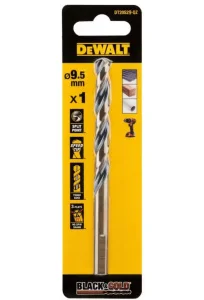 Cвердлo по металу DeWALT Bkack and Gold HSS-G 10,5x87x133мм (DT20531)
