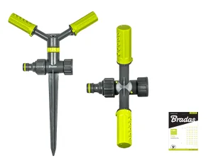 Зрошувач обертовий Bradas 2-х ріжковий, на кілочку LIME LINE LE-6106