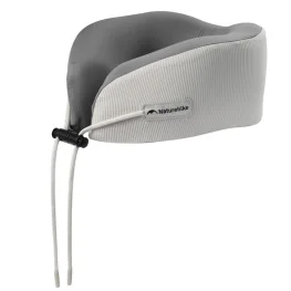 Фото подушка хлопчатобумажная для шеи, с памятью naturehike cnk2450ws019, серая (6976023920608)