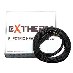 Нагрівальний кабель Extherm двожильний ETС ECO 20-200
