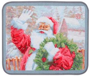 Фото новогодняя салфетка lefard home textile санта 35x45см (711-074)