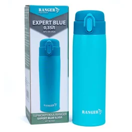 Фото термокружка ranger expert 0,35l blue (ra 9926)