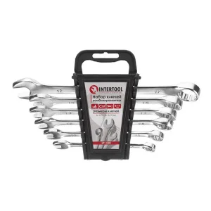 Набір ключів комбінованих Intertool 8-17мм 6шт (HT-1201)