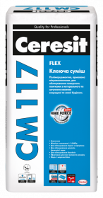 Клей для натурального камня Ceresit CM 117 Flex 5кг