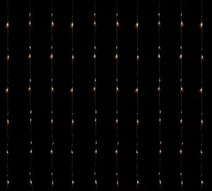 Фото гирлянда внутренняя delux waterfall c 264led ip20 теплый белый 3х2м (90018003)