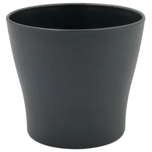 Горщик для квітів Poliwork Gardenya антрацит 1,2л (10424)