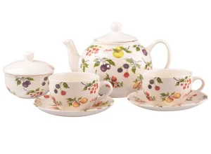 Фото чайный сервиз claytan ceramics фрут сизон на 6 персон (910-090)
