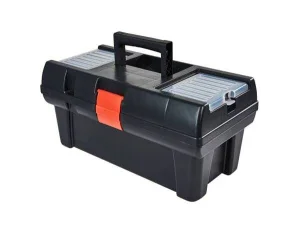 Ящик для інструментів Vitals TB-415 із пластиковими замками 16" (186098)