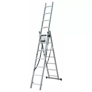 Лестница трехсекционная раскладная Ladder Standart 3x10 6,7м (190-9310)