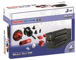 Фото дополнительный набор fisсhertechnik plus набор двигателя xm (ft-505282)