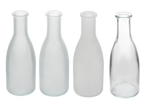 Набір ваз Lefard Bottle white-frost h18 4 предмети (804-114)