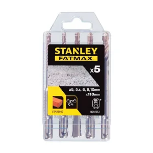 Набір бурів STANLEY FATMAX SDS-Plus 5шт (STA85052)