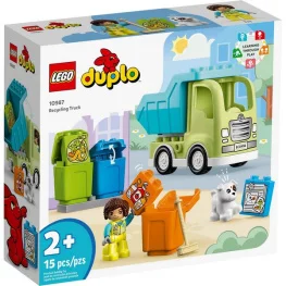 Конструктор Lego Duplo Town Мусороперерабатывающий грузовик 15 деталей (10987)