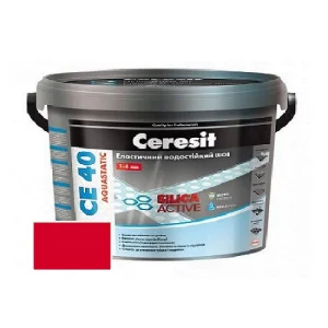 Смесь для заполнения швов Ceresit  до 6 мм чили 37 CE 40 Aquastatic 2кг