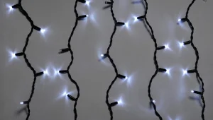 Фото гирлянда наружная delux icicle 108led ip44 en белый 2x1м (90012940)