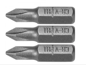 Біта викруткова STHOR Phillips PH1x25мм 3шт( 65452)