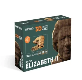 Фото картонный конструктор cartonic 3d puzzle queen (cartmqun)