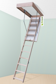 Чердачная лестница Bukwood Compact ST 130x60 h280см