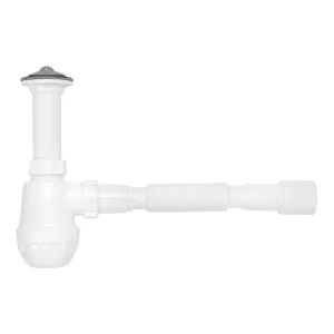 Сифон для кухонной мойки Kroner KRP TW01 1 1/2“х40/50мм (CV032073)