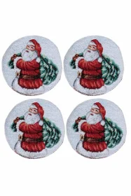 Фото набор салфеток под чашку прованс carousel d11см (041772)