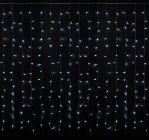 Гірлянда внутрішня Delux Curtain C 240LED IP20 білий 2х2м (90017992)