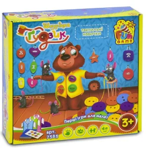 Настільна гра Fun Game Шнурівка та гудзик 7383 (218386)