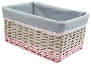 Корзина стелажна Handy Home Пудра 40х27x20cм (EW-62 L)