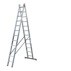 Лестница двухсекционная расскладная KRAUSE Dubilo 2x12 (129505)